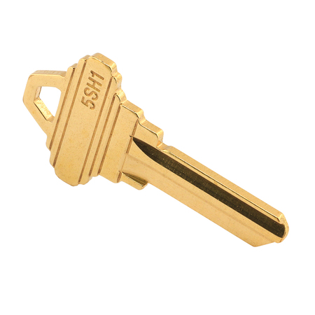 PRIME-LINE Schlage SC1 Key Blank, Brass Construction, For 5-Pin Schlage C-Keyway 50 Pack MP66750